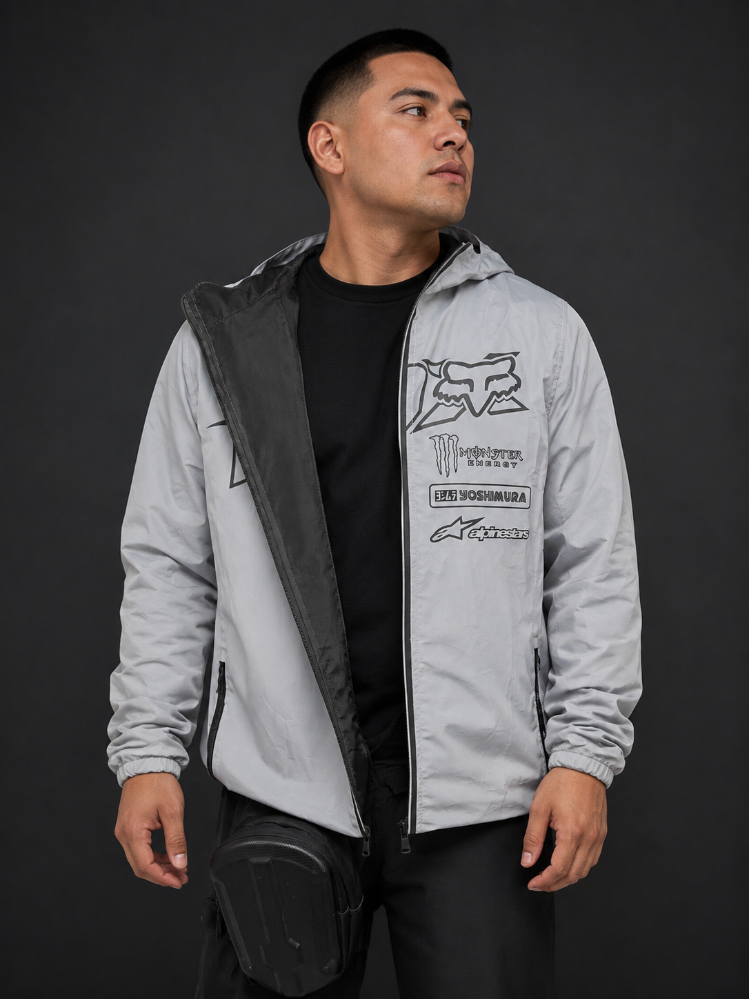 Chaqueta reflectiva FX Racing abierta